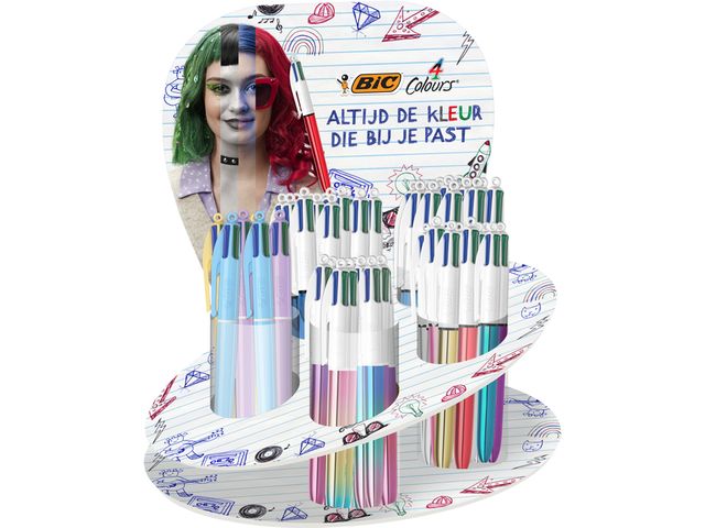 stylo 4 couleurs BIC (couleurs aléatoires)