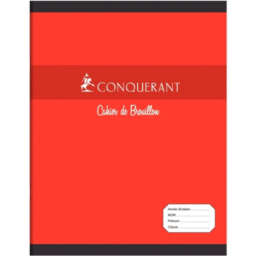 [P0009] Cahier 17 x 22 brouillon 48p