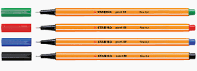 Stabilo Fineliner - point 88 0,4mm